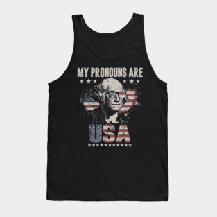 My Pronouns Are USA Tank Top